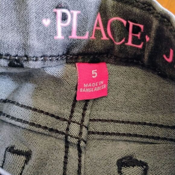 Place brand Polka Dot Jeggings - Size: 5 Girls (1153) - Picture 3 of 5